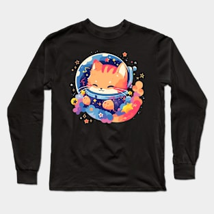 space cat Long Sleeve T-Shirt